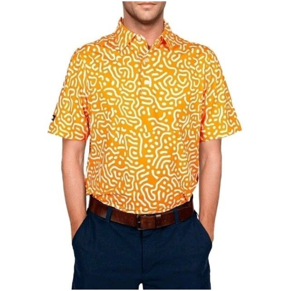 2put Wrong Fairway Men's Polo Size Medium